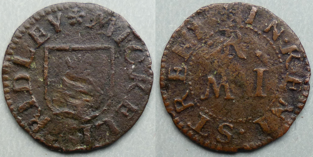 Kent Street, Mickell Ridley farthing token Kent Street, Mickell Ridley farthing token